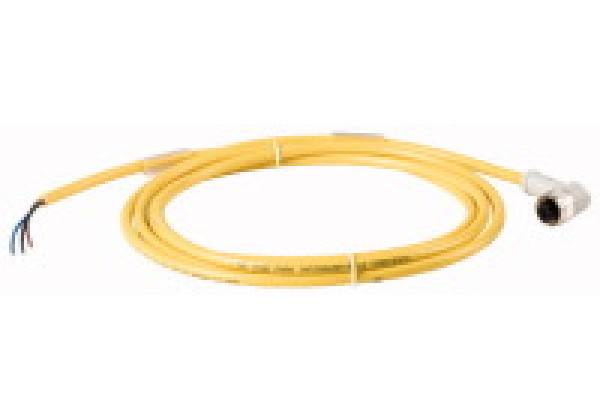 136272 - CSDR4A3CY2202 - Connection cable, 4p/3Ltg, DC current, coupling m12 ang