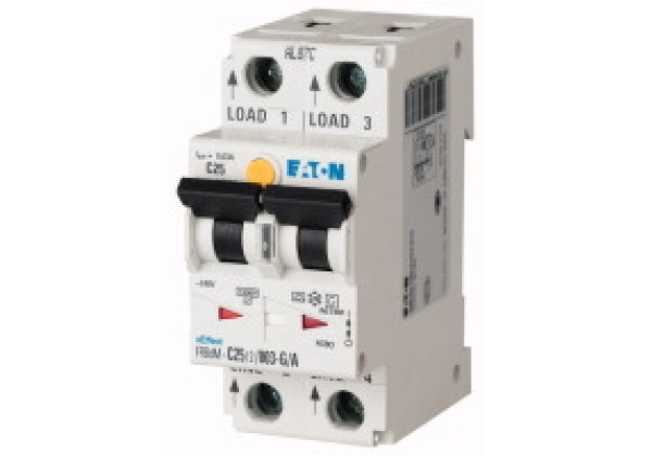 168224 - FRBDM-D13/2/01-G/A - RCD/MCB combination switch, 13A, 100mA, miniature