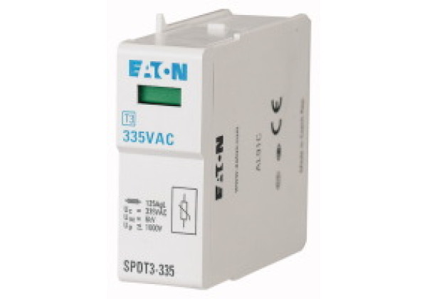170486 - SPDT3-335 - Surge arrester plug-in unit, 335VAC, 1p