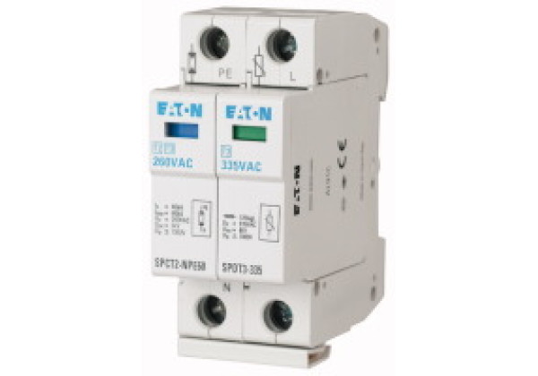 170487 - SPDT3-335-1+NPE - Surge arresters complete, 1pole+N, 335VAC