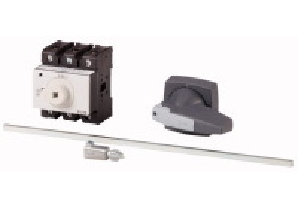 172811 - P3-63/M4/K2-PG - Main switch, 3 pole, 63 A, Emergency stop function, Lo