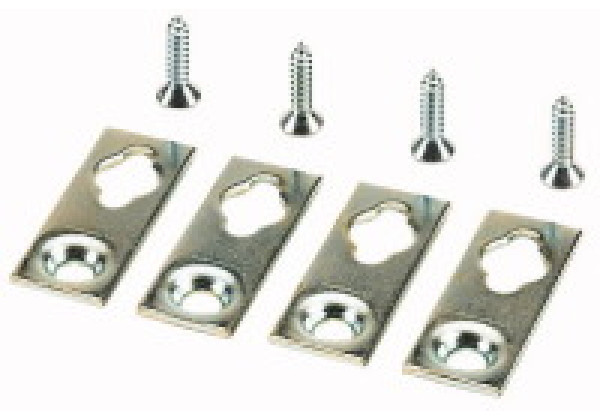178507 - WFB-SET-EW - Wall fixing brackets for EWK and EWS enclosures, steel pla