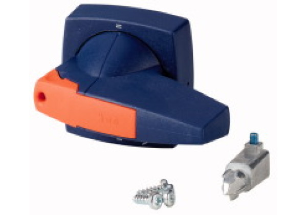 1818072 - KO2SDB/P - Rotary handle for switchover mechanics, 6mm, blue, padlock