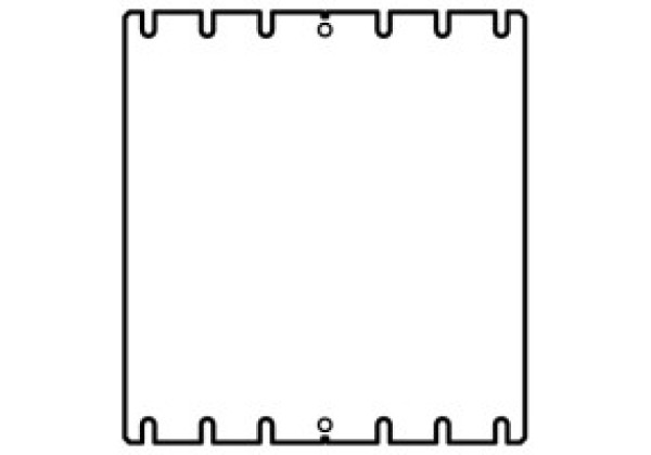 206908 - M-CI-K4 - Insulated enclosure,CI-K4,mounting plate
