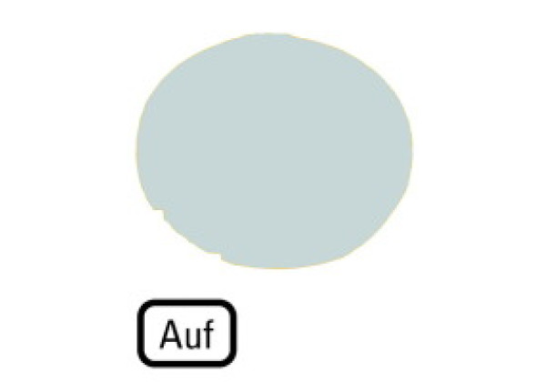 218317 - M22-XDL-W-D3 - Button lens, flat white, UP