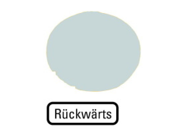 218323 - M22-XDL-W-D16 - Button lens, flat white, REVERSE