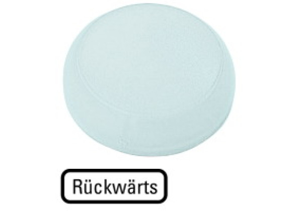 218409 - M22-XL-W-D16 - Lens, indicator light white, flush, REVERSE