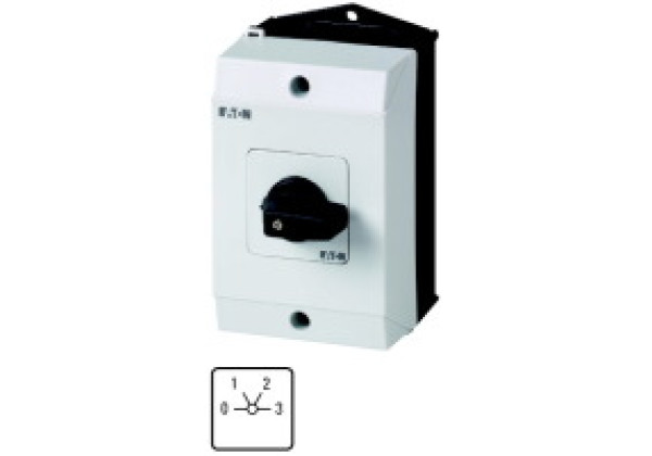 222583 - T0-1-93/I1 - step switch for heating, Contacts: 2, 20 A, front plate: 0
