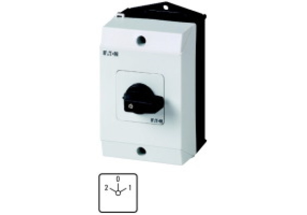 222730 - T0-4-88/I1 - Changeoverswitches, Contacts: 8, 20 A, front plate: 2-0-1,