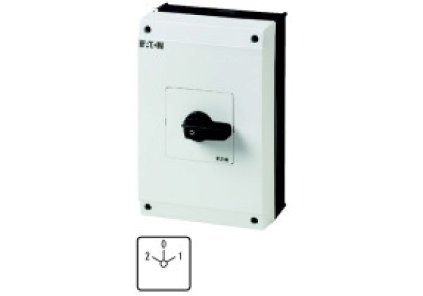 223025 - T5B-4-88/I4 - Changeoverswitches, Contacts: 8, 63 A, front plate: 2-0-1