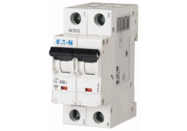 236238 - PXL-B40/2 - Over current switch, 40A, 2p, B-Char, AC