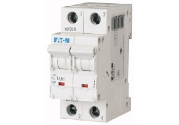 236302 - PXL-D0,5/2 - Over current switch, 5A, 2p, D-Char, AC