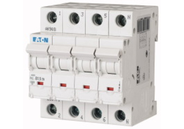 236503 - PXL-C0,5/3N - Over current switch, 5A, 3Np, C-Char, AC