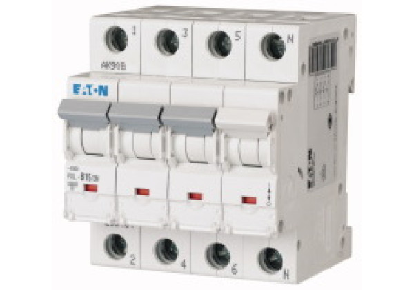 236549 - PXL-D15/3N - Over current switch, 15A, 3Np, D-Char, AC