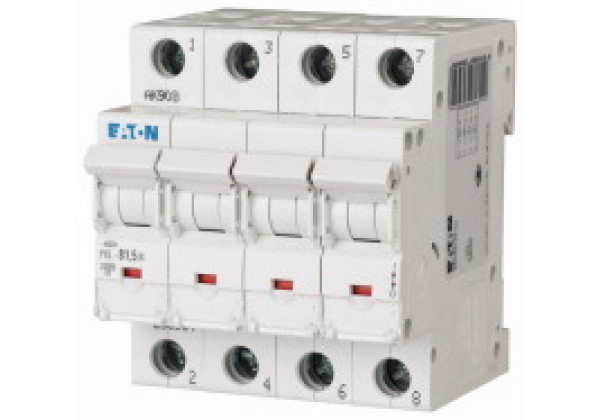 236598 - PXL-C0,25/4 - Over current switch, 25A, 4p, C-Char, AC