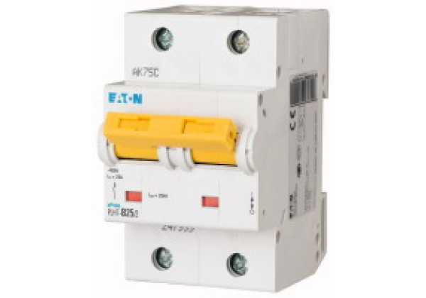 248017 - PLHT-D25/2 - Over current switch, 25A, 2p, D-Char, AC