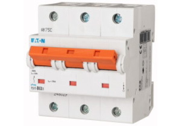 248029 - PLHT-B63/3 - Over current switch, 63A, 3p, B-Char, AC
