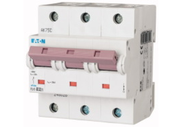 248044 - PLHT-D32/3 - Over current switch, 32A, 3p, D-Char, AC