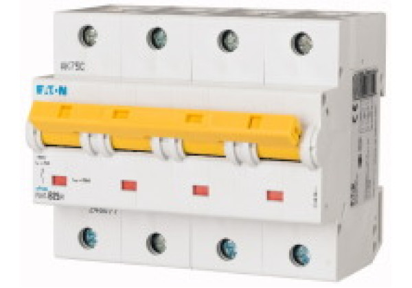 248086 - PLHT-C25/4 - Over current switch, 25A, 4p, C-Char, AC