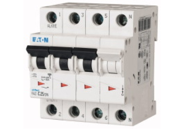 278963 - FAZ-C2/3N - Over current switch, 2A, 3Np, C-Char, AC