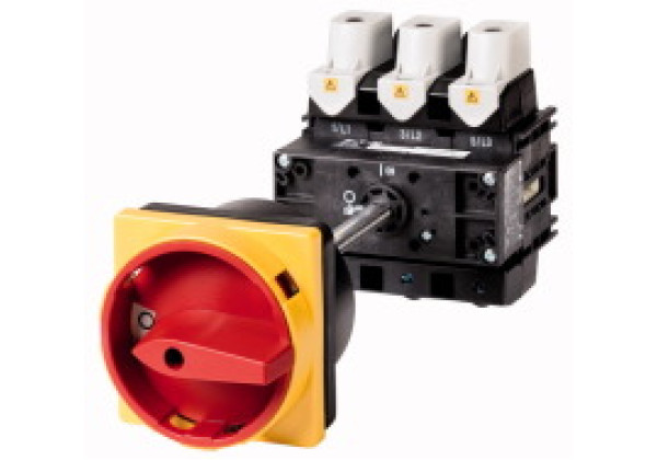 280929 - P5-160/V/SVB/HI10 - Main switch, 3 pole + 1 N/O, 160 A, Emergency-Stop