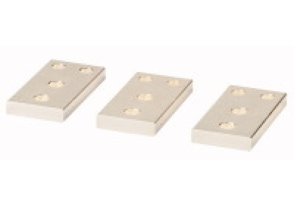 284473 - NZM4-XKM2S-1600 - Module plate, 2-hole, vertical, 3p, 1600A