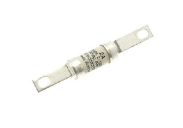 AAO2 - 2A 550V AC BS88 gG FUSE - Fuse-link, LV, 2 A, AC 550 V, BS88/A2, 14 x 85
