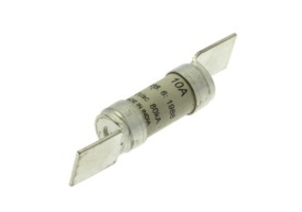 ESD10 - 10AMP 550V AC INDUSTRIAL - Fuse-link, low voltage, 10 A, AC 550 V, BS88/