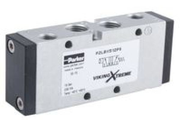 P2LBX512PS Parker 5/2 Pneumatic Control Valve Pilot/Spring G 1/4 Viking Xtreme Series