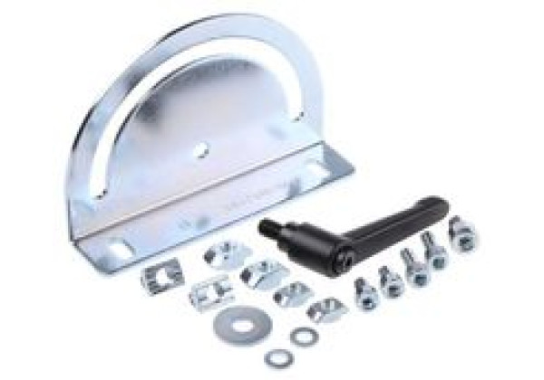 3842538275 Bosch Rexroth Strut Profile Swivel Bracket, strut profile 30 mm, 40 mm, 45 mm, 50 mm, 60 mm, Groove Size 8 mm, 10 mm
