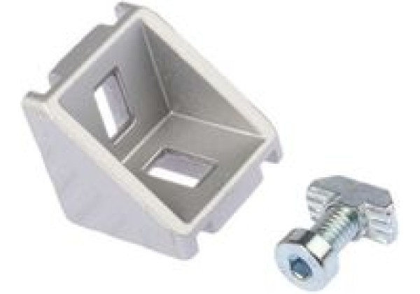 3842551598 Bosch Rexroth Strut Profile Angle Bracket, strut profile 30 mm, Groove Size 8mm