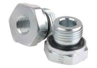 RI1/2EDX1/4A3C Parker Hydraulic Straight Threaded Reducer RI1/2EDX1/4CF, Connector A G 1/2 Male, Connector B G 1/4 Female RI1/2EDX1/4A3C Parker Hydraulic Straight Threaded Reducer RI1/2EDX1/4CF, Connector A G 1/2 Male, Connector B G 1/4 Female