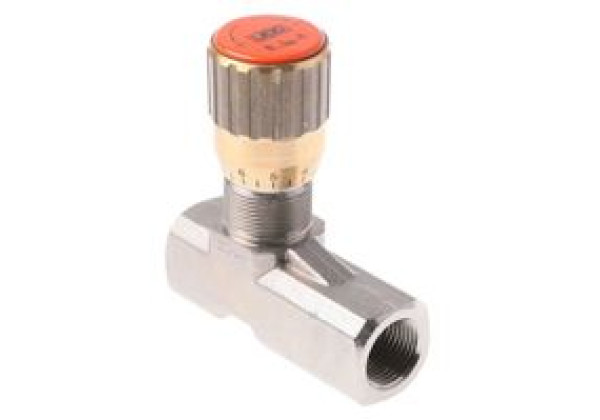 Parker Line Mounting Hydraulic Flow Control Valve 2001, G 3/8, 210 bar