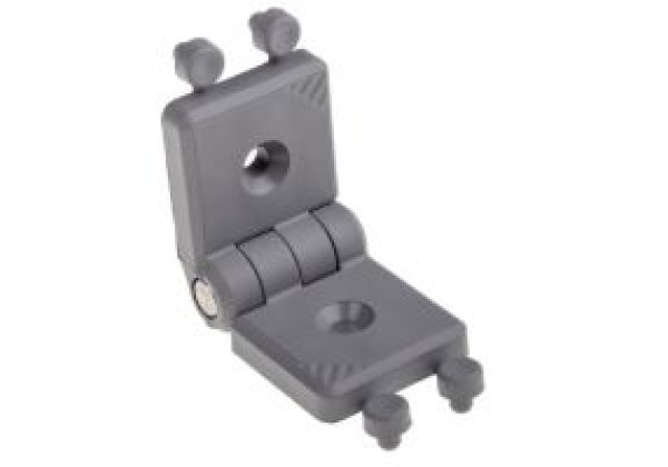 3842554466 Bosch Rexroth Polyamide, Door Hinge, Guarding Accessory 8 mm, 10 mm Slot