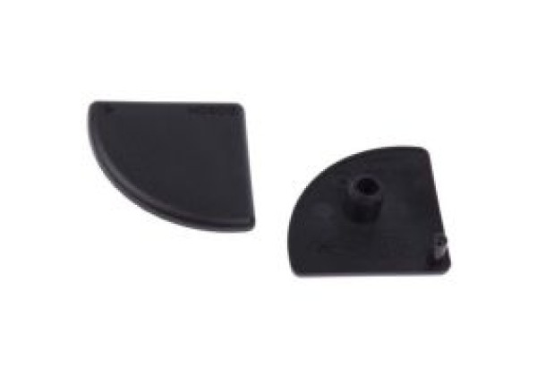 3842548801 Bosch Rexroth Black PP End Cap 45 x 45 mm strut profile , Groove 10mm