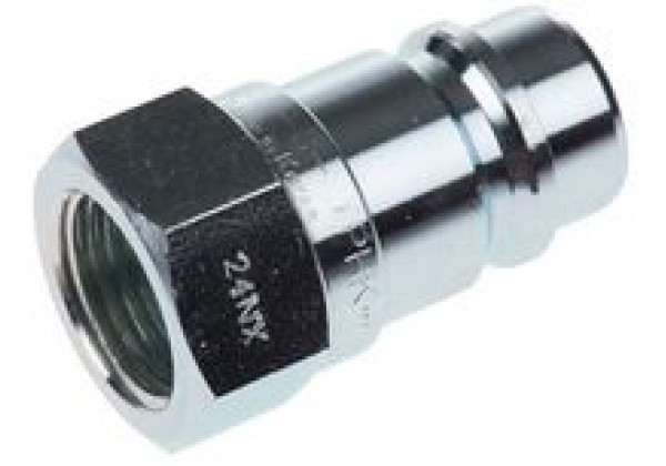 Parker Steel Male Hydraulic Quick Connect Coupling 6605-8-10 1/2 in