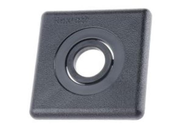 3842548797 Bosch Rexroth Black PP End Cap 45 x 45 mm strut profile , Groove 10mm