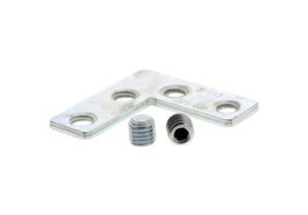 3842535627 Bosch Rexroth Strut Profile Corner Bracket, strut profile 30 mm, Groove Size 8mm