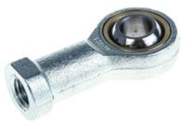 1822124003 Aventics M10 x 1.25 Female Steel Rod End, 10mm Bore Size, M10 x 1.25 Thread Size, Metric Thread Standard Female
