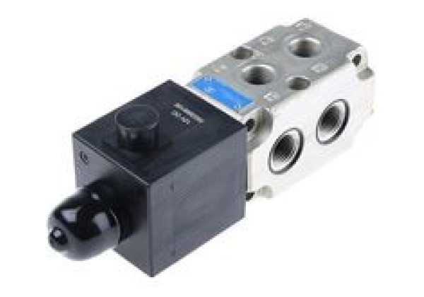 Bosch Rexroth Oil Control CETOP Mounting Hydraulic Flow Control Valve, R933003835, 6-way, 12V dc, 90L/min