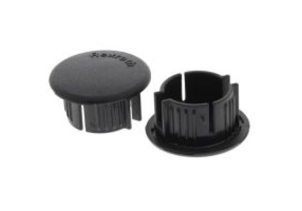3842548129 Bosch Rexroth Black Nylon Round End Cap