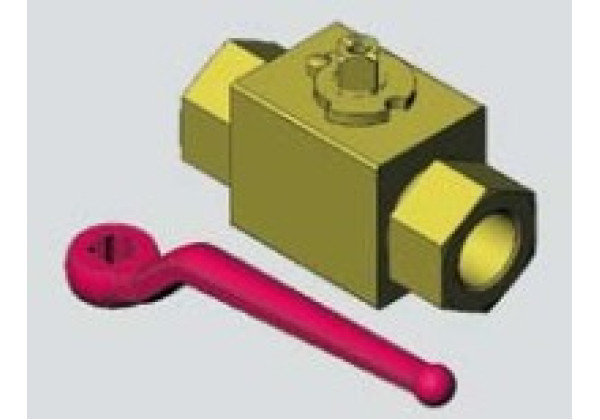 3779110 Hydac KHB-30SR-3314-06X Block-type ball valve