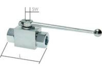 KH34HD Hochdruck-Kugelhahn, Stahl, G 3/4″, PN 315