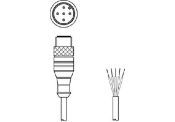 150718 - CB-M12-5000-5GM - Connecting cable