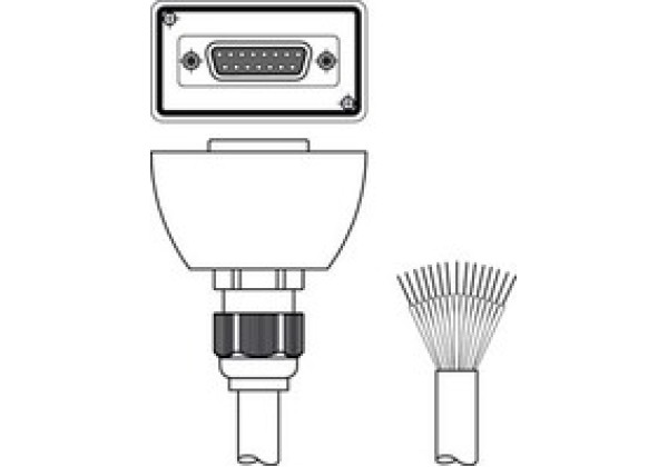 548523 - CB-D15E-50000S-11GF - Connecting cable