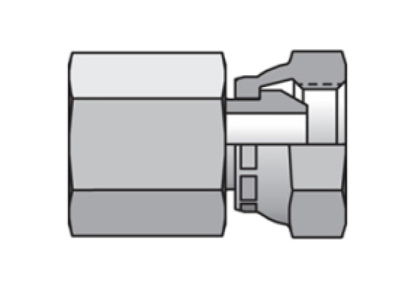 Parker 0207-2-2 Swivel male stud NPT1/8″ x NPT1/8″