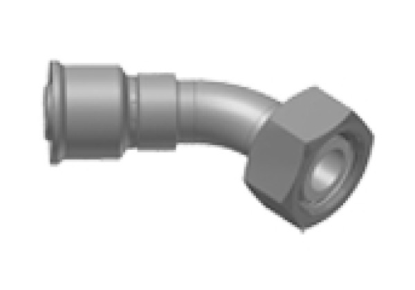 Parker 1CE26-22-12 Female Metric Swivel DKO 22L 45° M30x2