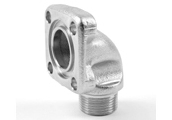 Parker BFW15L/LK35CF Gear pump flange 90° elbow