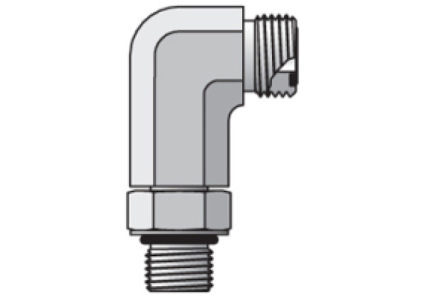 Parker 6CC5OLO-S Extended male stud elbow