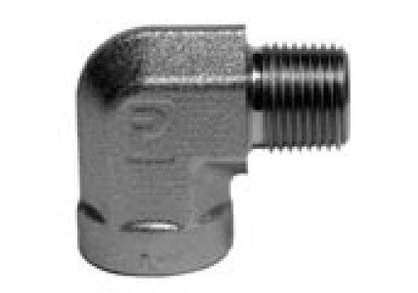 Parker 1CD-S Female Metric Swivel DKO 90° NPT1″